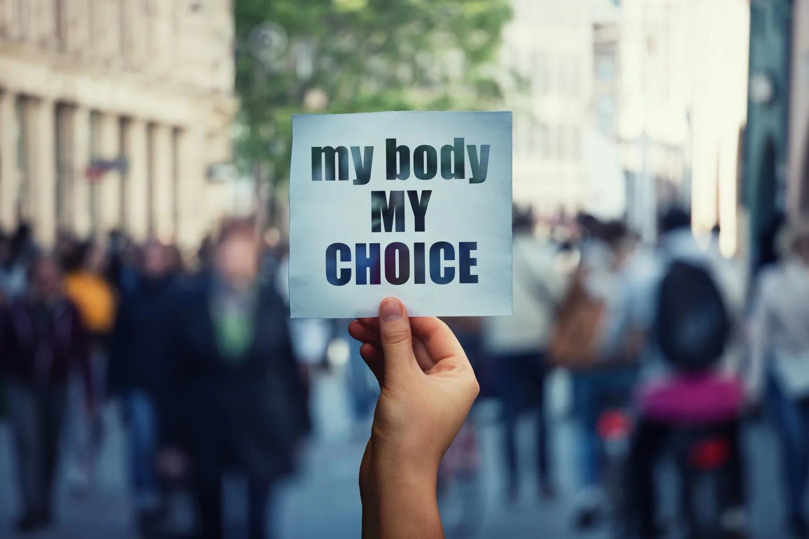 ‘Your body, my choice’: Abortion sympathizers confronted about mandates