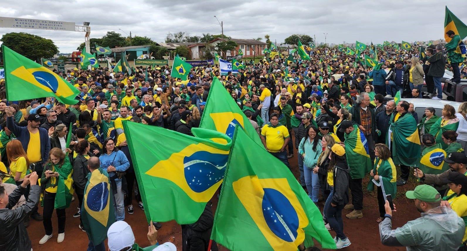 'We are here because we believe in saving Brazil from socialism'